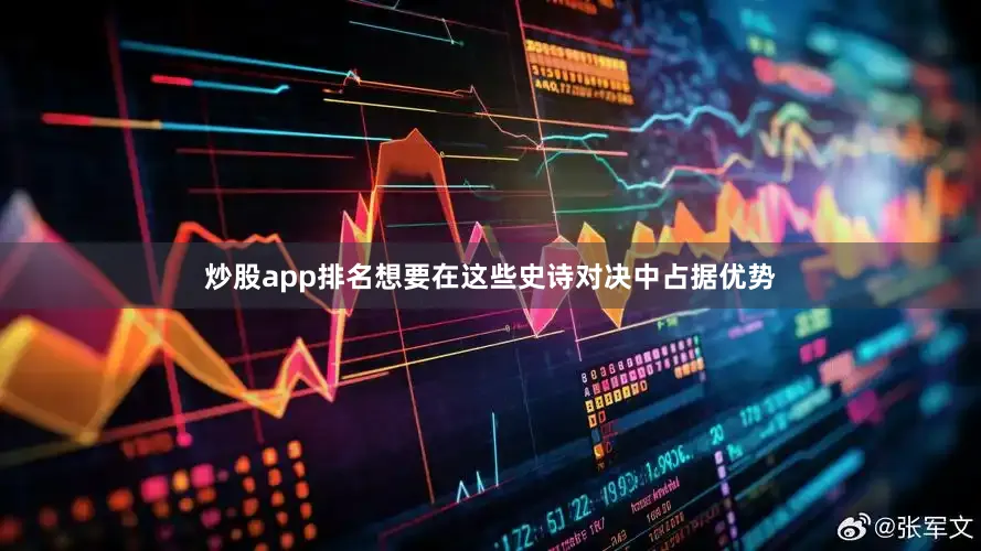炒股app排名想要在这些史诗对决中占据优势