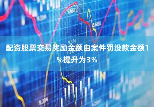 配资股票交易奖励金额由案件罚没款金额1%提升为3%
